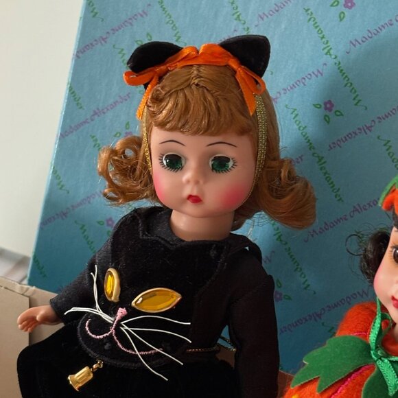 1993 Madame Alexander 8” Doll set TRICK and TREAT 61S Child at Heart LE 861/3000 - Picture 12 of 16